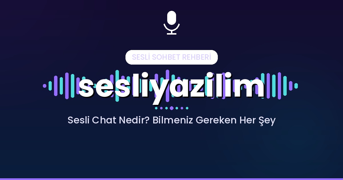 Sesli Chat Seo